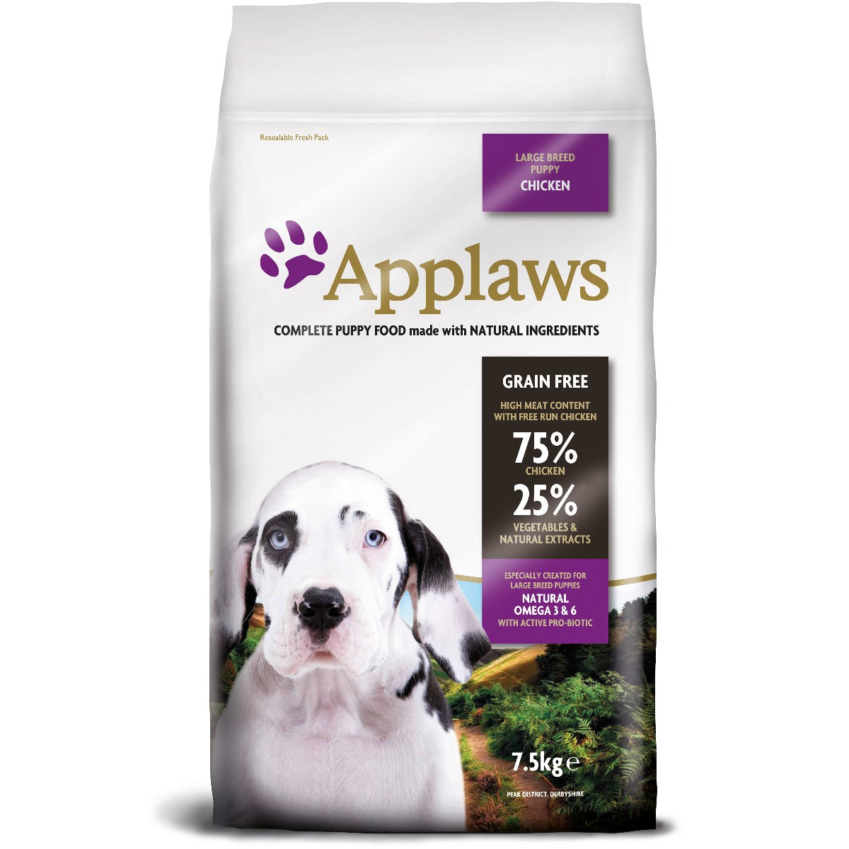 Applaws Chicken Large Breed Dry Puppy Food 2KG/NA