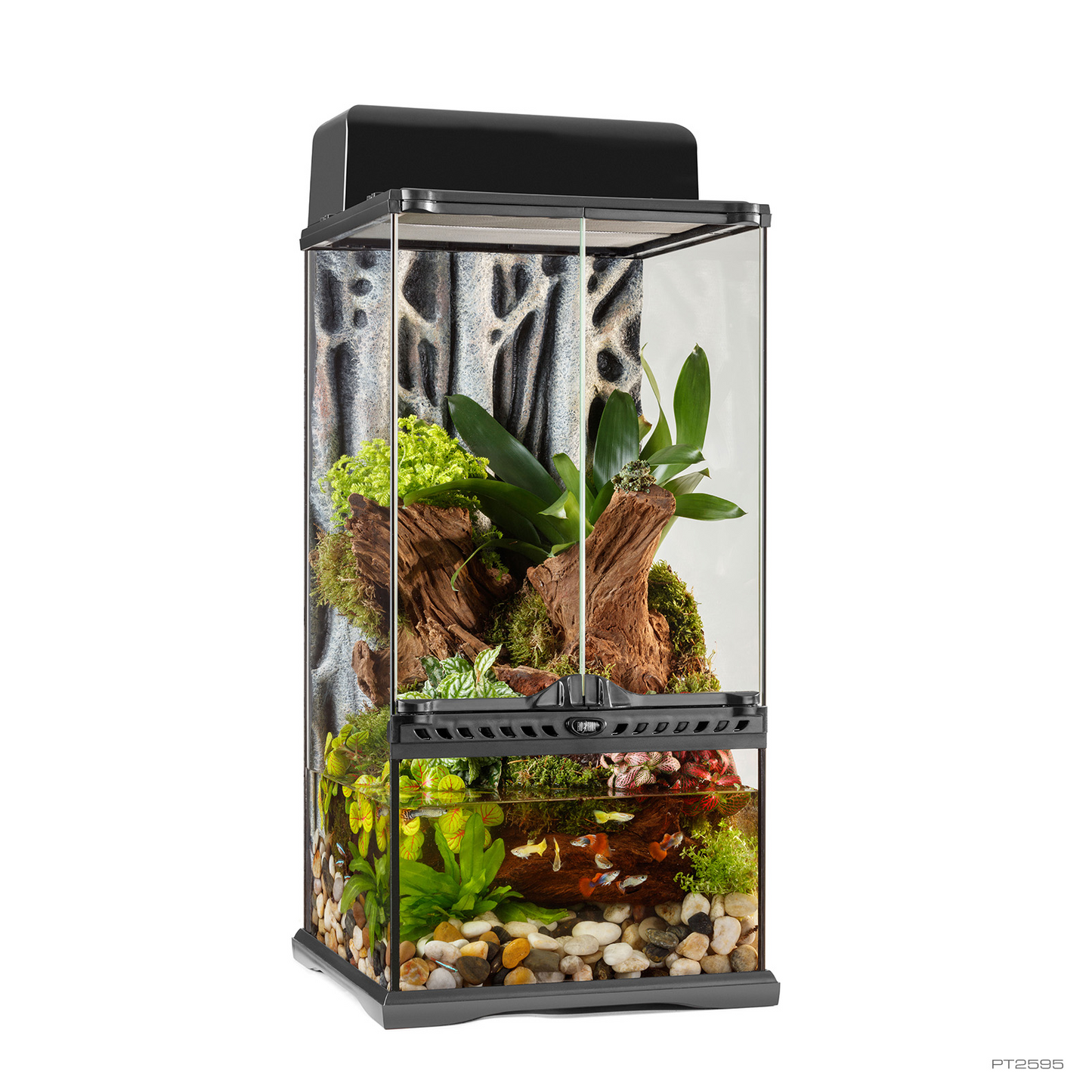 Exo Terra Advanced Paludarium & Rainforest Terrarium Mini X-Tall 30x30x60 سم