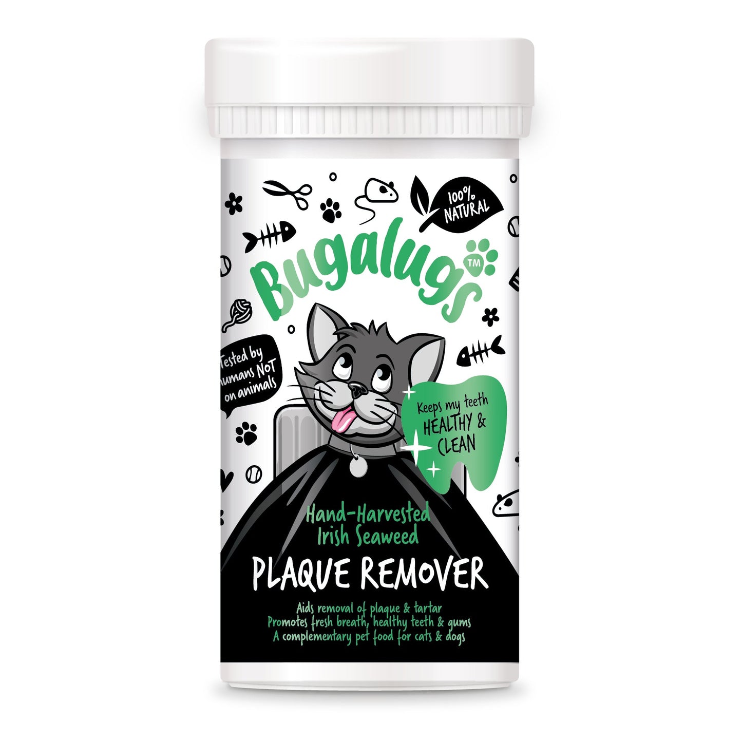 Bugalugs Plaque Remover for Cats - 70G