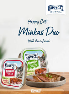 Happy Cat Minkas Duo Poultry & Lamb 0.1kg (Min 16pcs - 100g)