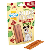 Goodboy Super Licious Chicken with Apple & Cranberry Sticks 100g