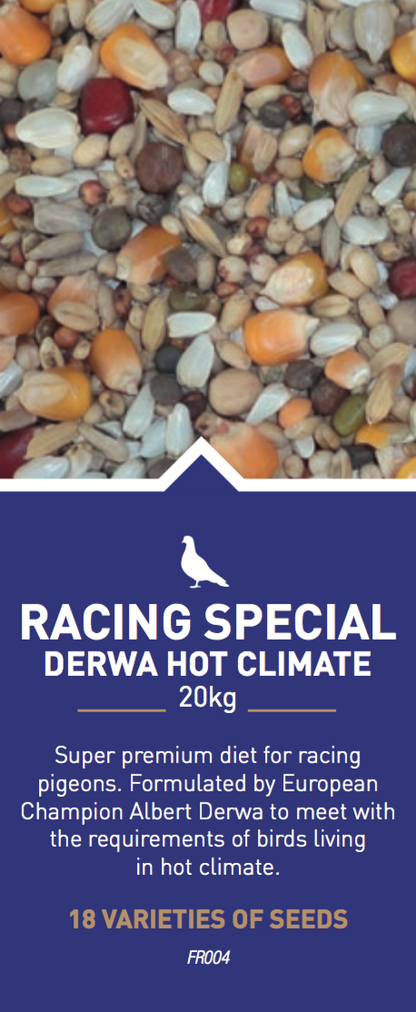 Farma Racing Special Derwa Hot Climate Pigeon Feed – 20 kg