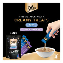Sheba Melty Tuna Mixed Creamy Cat Treats 4x12g