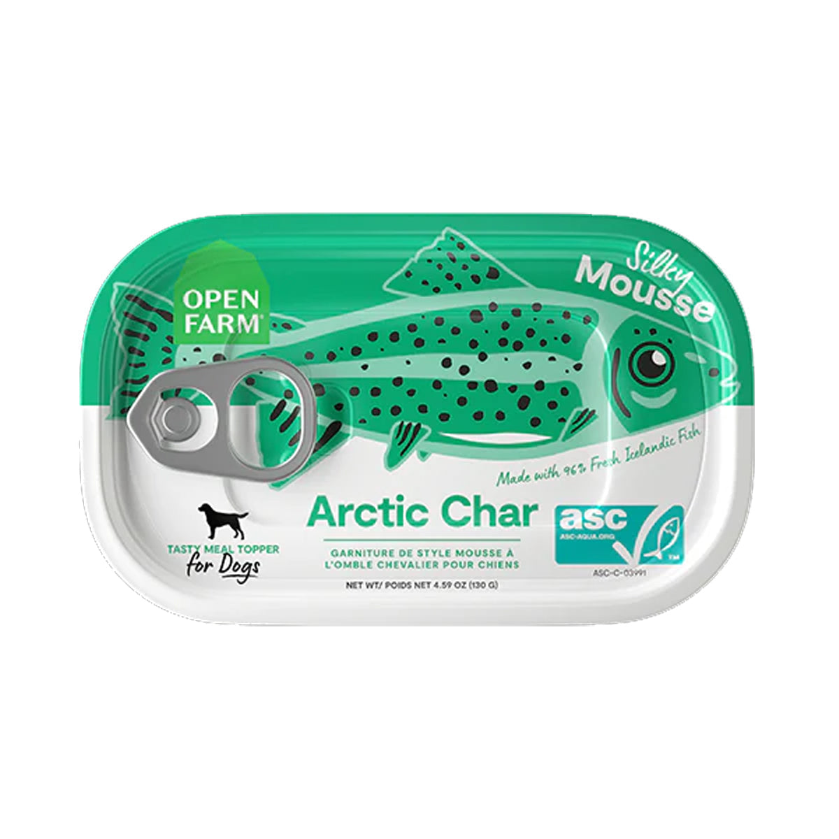 Open Farm Arctic Char Meal Topper for Dogs 130g