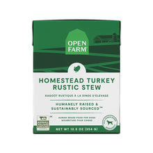 Open Farm Homestead Turkey Rustic Stew Wet Dog Food - 354G