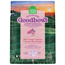 Open Farm Goodbowl Wild-Caught Salmon&Brown Rice Recipe Dry Cat Food - 1.34KG