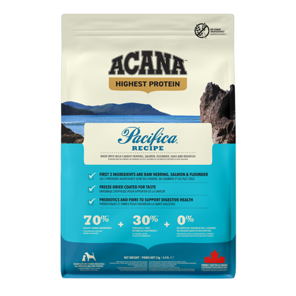 Acana Highest Protein Pacifica Recipe Dry Dog Food 2kg