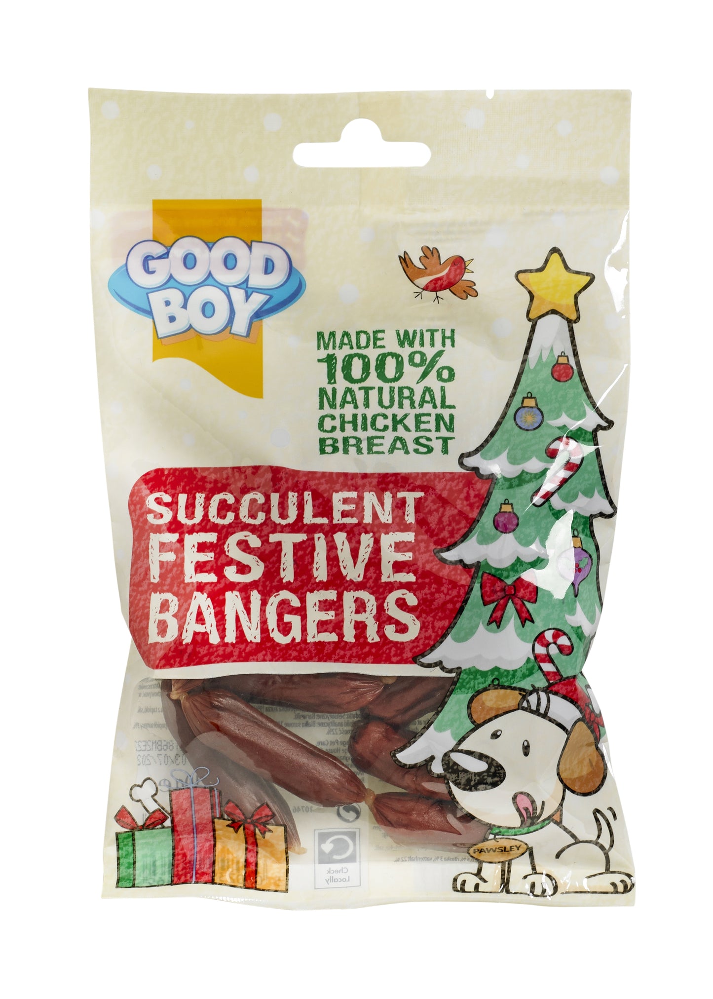 Goodboy Succulent Festive Bangers 110g