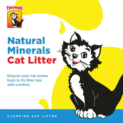 Thomas Natural Minerals Clumping Unscented Cat Litter