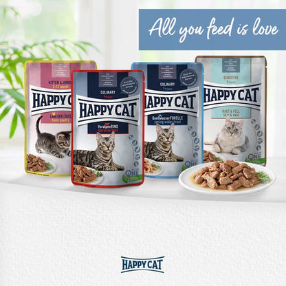 Happy Cat MIS Culinary Bavarian Beef 20x85g