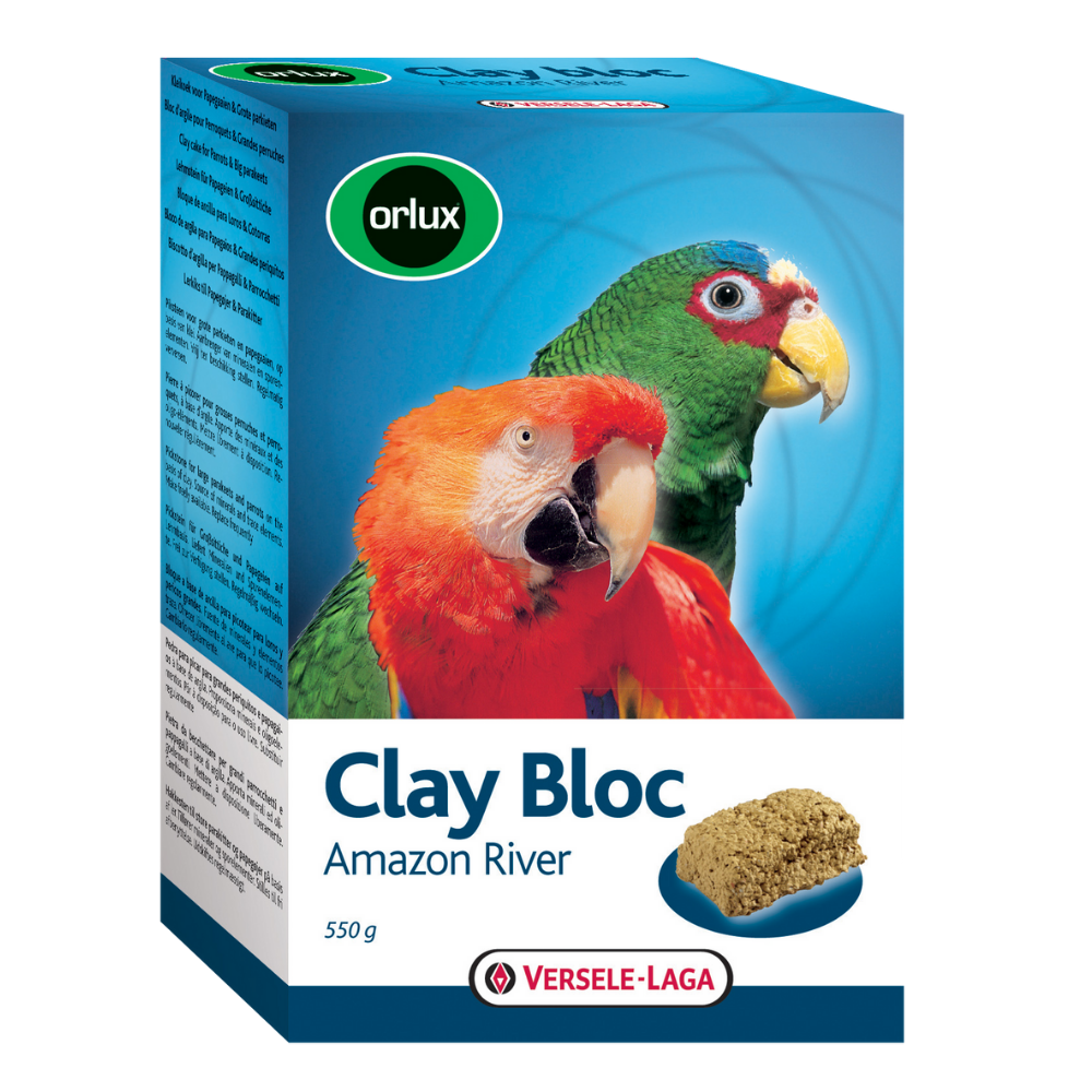 Versele Laga Orlux Clay Bloc Amazon River Bird Supplement - 550G