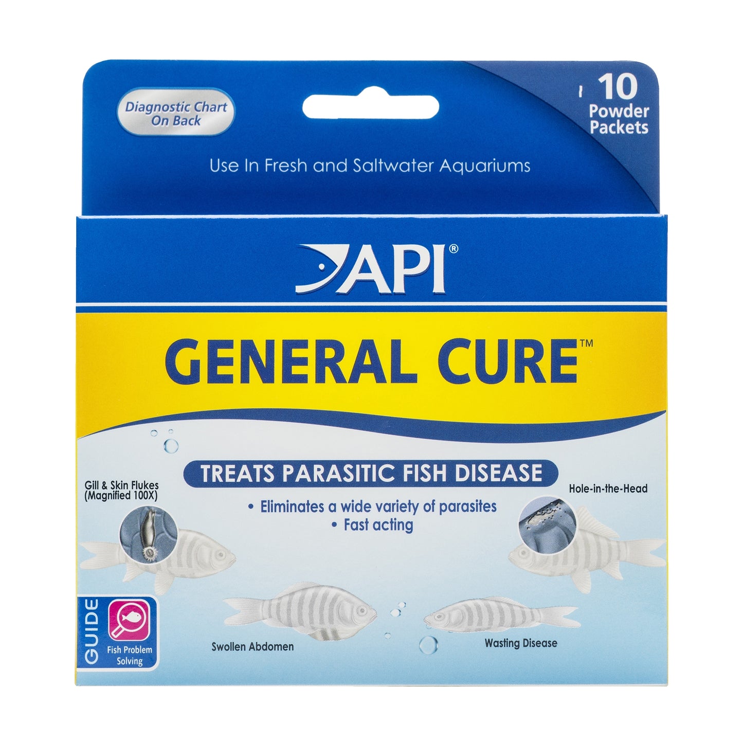 مسحوق API General Cure، 10 عبوات