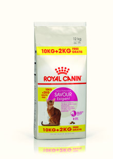 Royal Canin Feline Health Nutrition Savour Exigent 10 kg + 2 kg Free