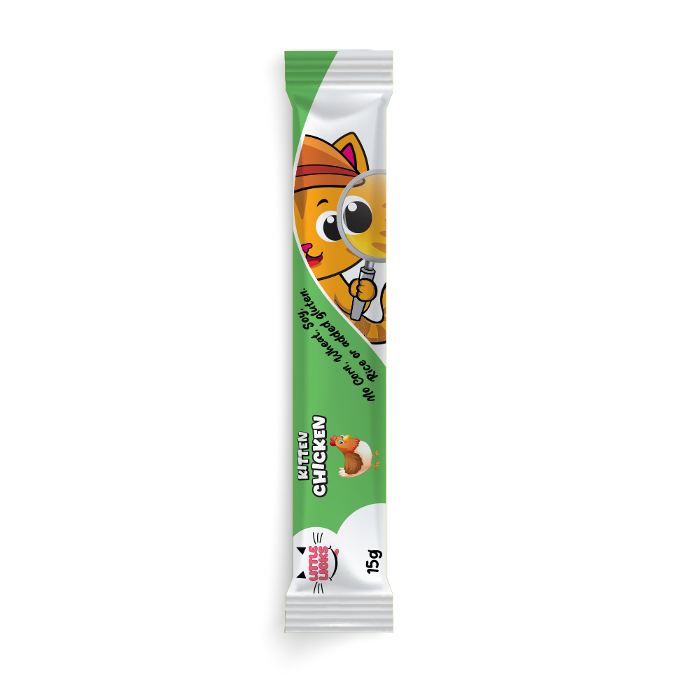 Smudges Little Licks Chicken Creamy Bisque Treats for Kitten Cat 1 x 15g