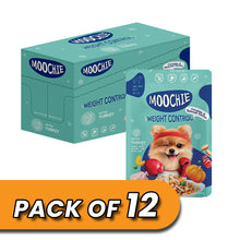 Moochie Dog Food Casserole with Turkey - Weight Control Pouch 85g Pack of 12