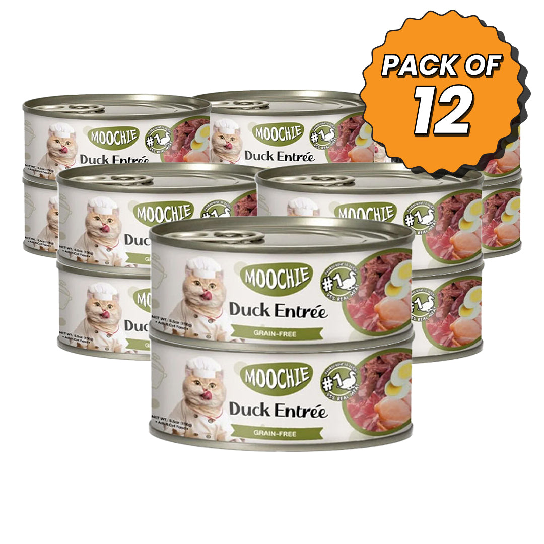 Moochie Duck Entree 156g Pack of 12