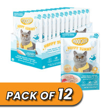 Moochie Tuna Recipe Topping Chicken Breast In Jelly Cat Food for Happy Tummy/Digestion 70g Pack of 12