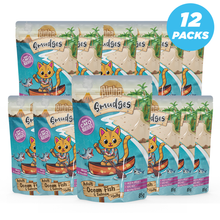 Aloha Smudges Ocean Fish & Salmon Adult Cat wet food in Jelly 85g Pouch Pack of 12