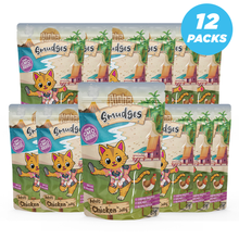 Aloha Smudges Chicken Adult Cat wet food in Jelly 85g Pouch Pack of 12