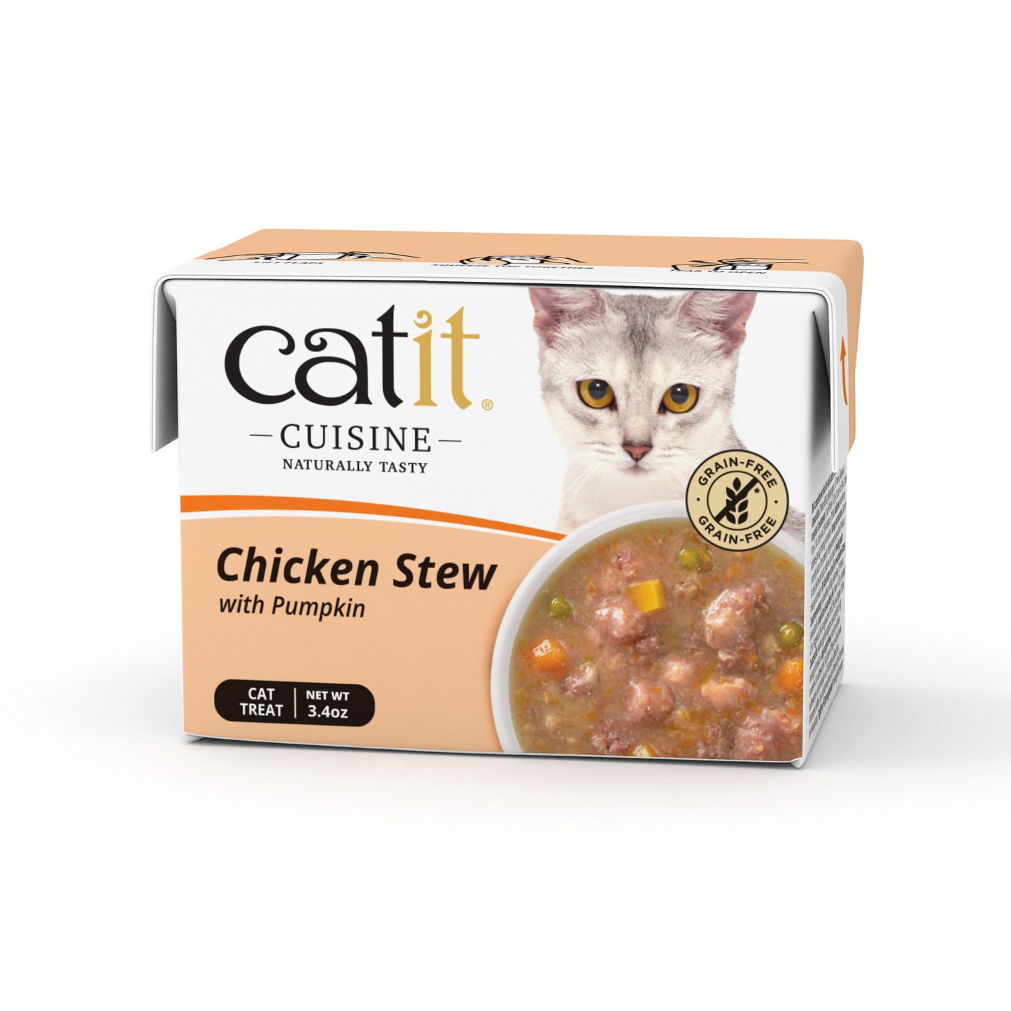 Catit Cuisine Chicken Stew with Pumpkin 95 g Tetra 12pcs/box