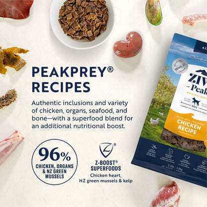 ZIWI Peak Air-Dried Chicken Recipe Dry Dog Food