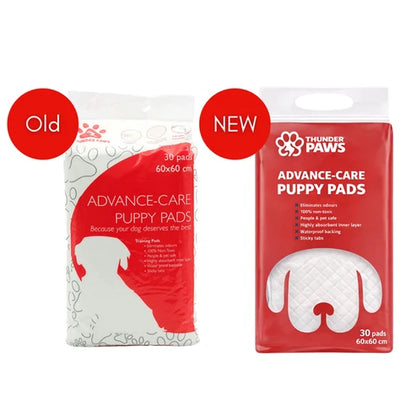 Thunder Paws AdvanceCare 60x60cm Puppy & Kitten Pads Value Pack (240pads)