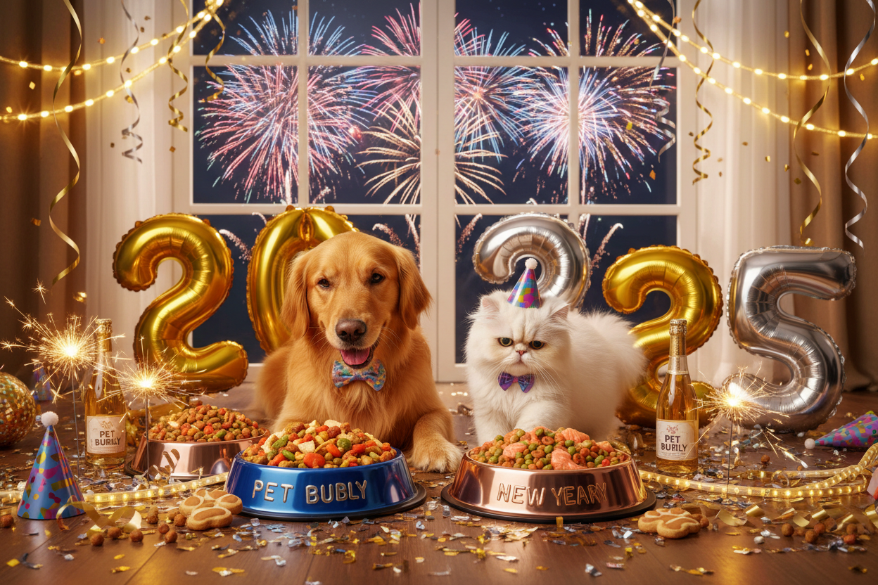 2025 new year with pet food