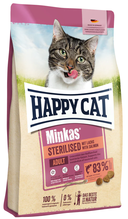Happy Cat Minkas Sterilized Salmon