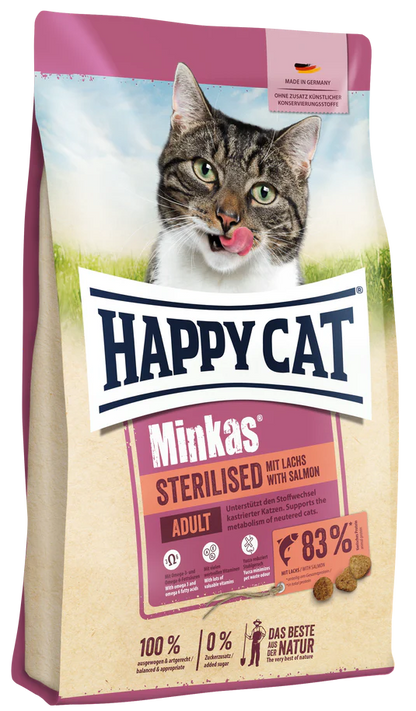 Happy Cat Minkas Sterilized Salmon