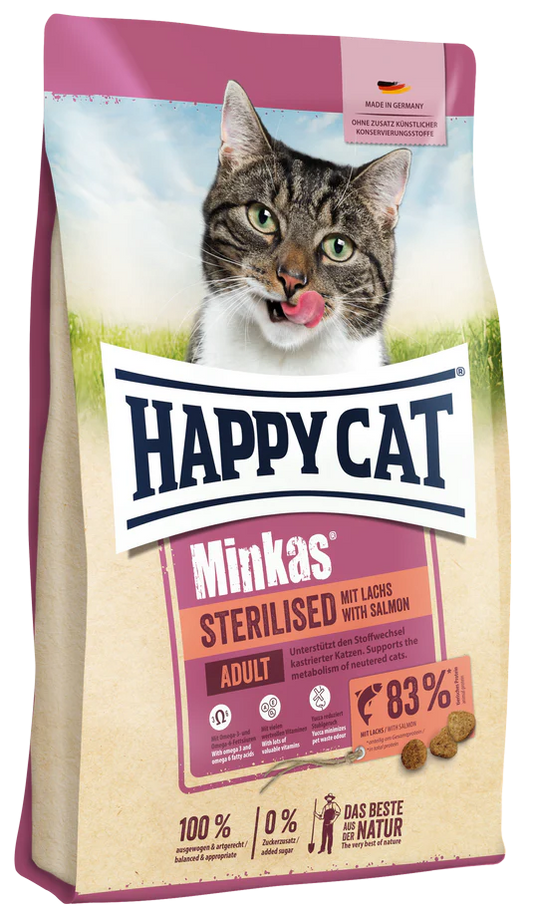 Happy Cat Minkas Sterilized Salmon