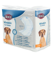 Trixie Diapers for Male Dogs 12pcs - L-XL
