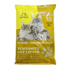 Cat Partner Bentonite Dust Free Clumping Cat Litter - 25 L - Lemon