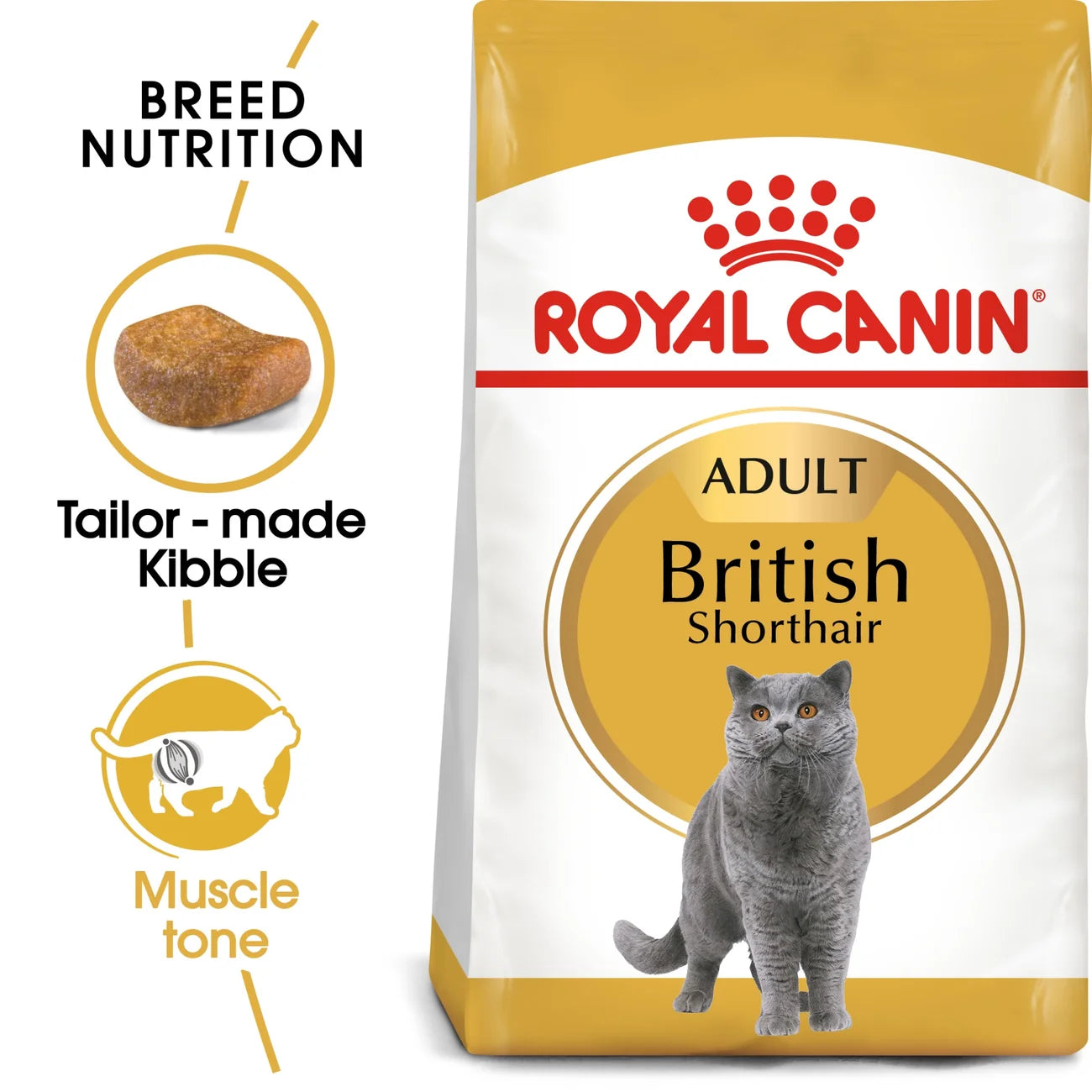 Royal Canin British Shorthair Adult Dry Cat Food 4KG