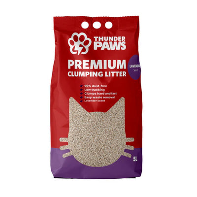 Thunder Paws Advance Care Clumping Cat Litter 5L