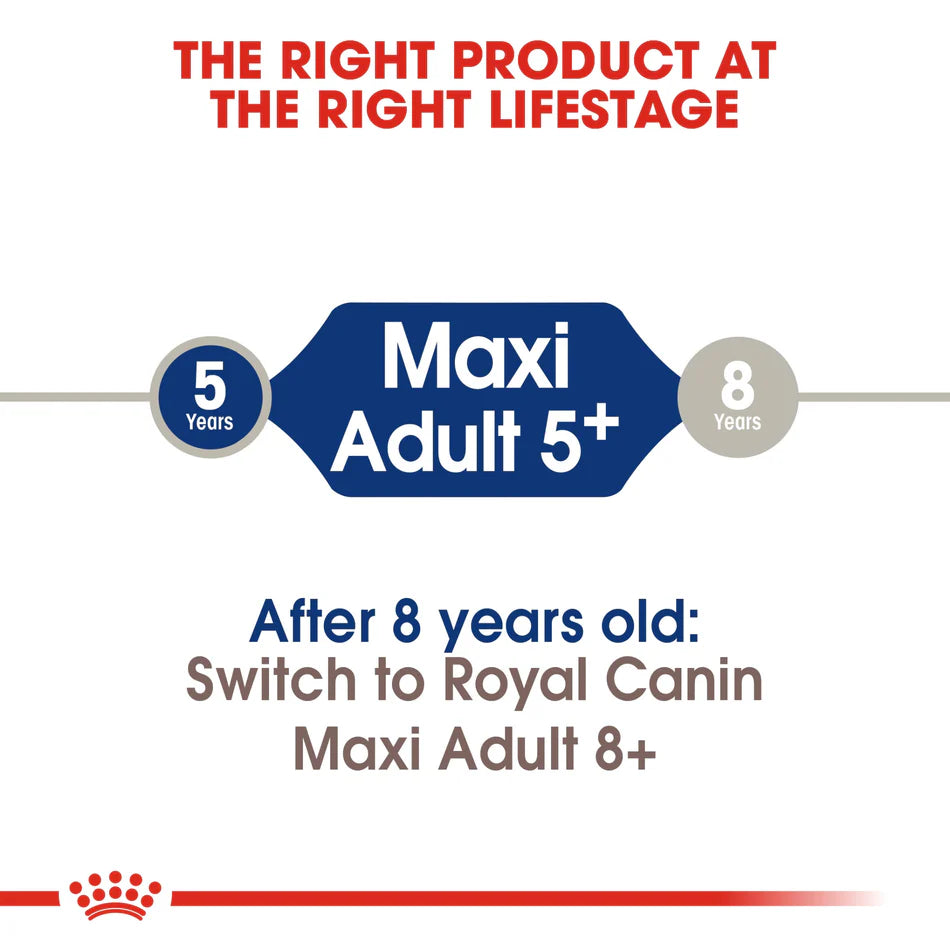 Royal Canin Maxi Adult 5+ Dry Dog Food 15KG