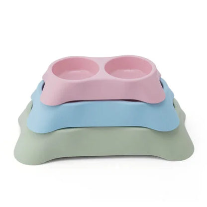 PETBROO LITTLE DOUBLE BOWL