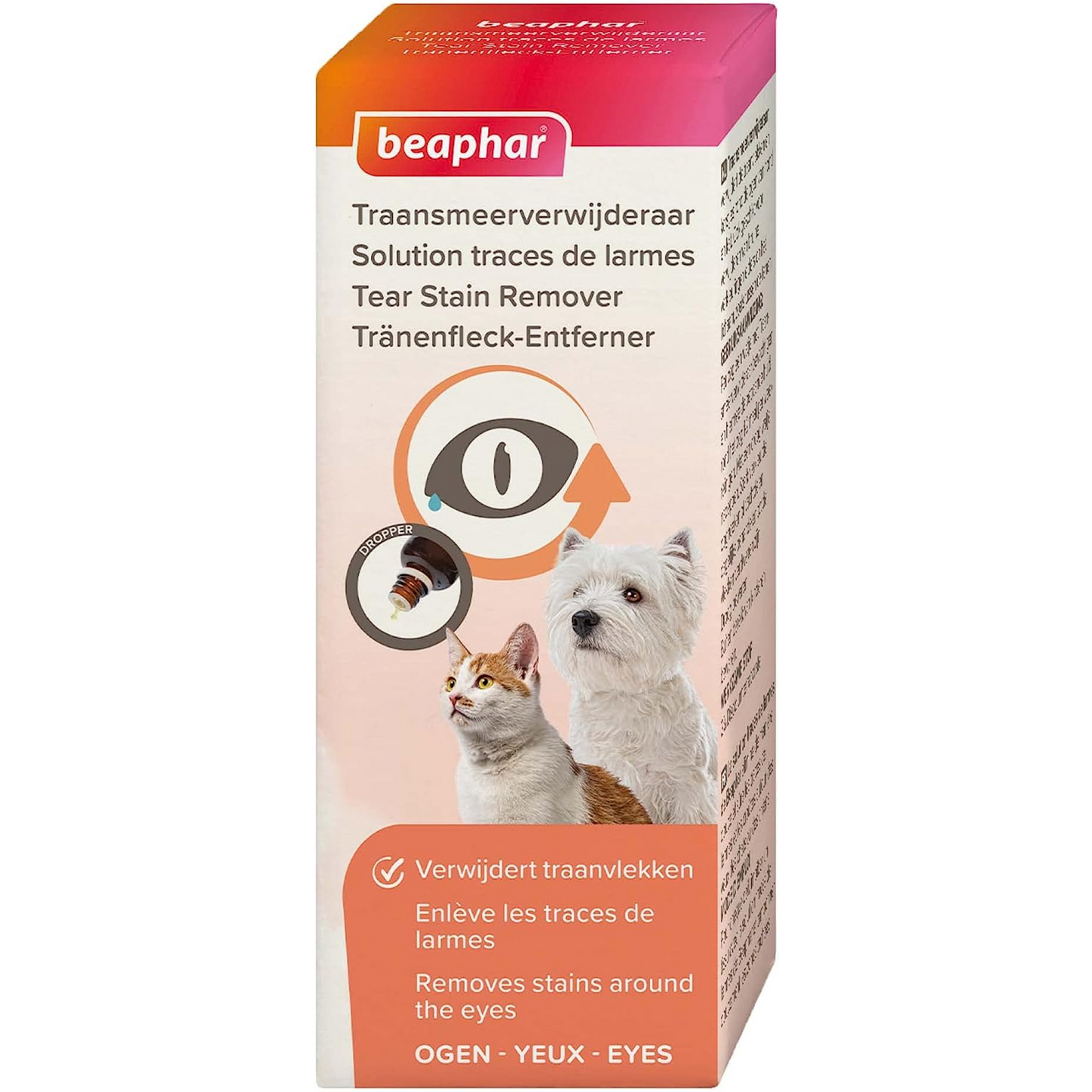 Beaphar Tear Stain Remover for Dogs & Cats 50 ml