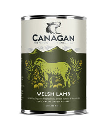 Canagan Welsh Lamb Wet Dog Food 400g Tin
