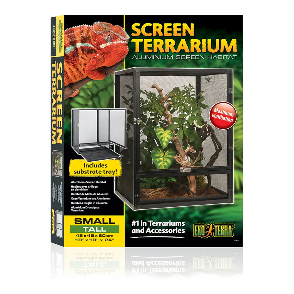 Exo Terra Screen Terrarium Small/Tall 45x45x60 cm