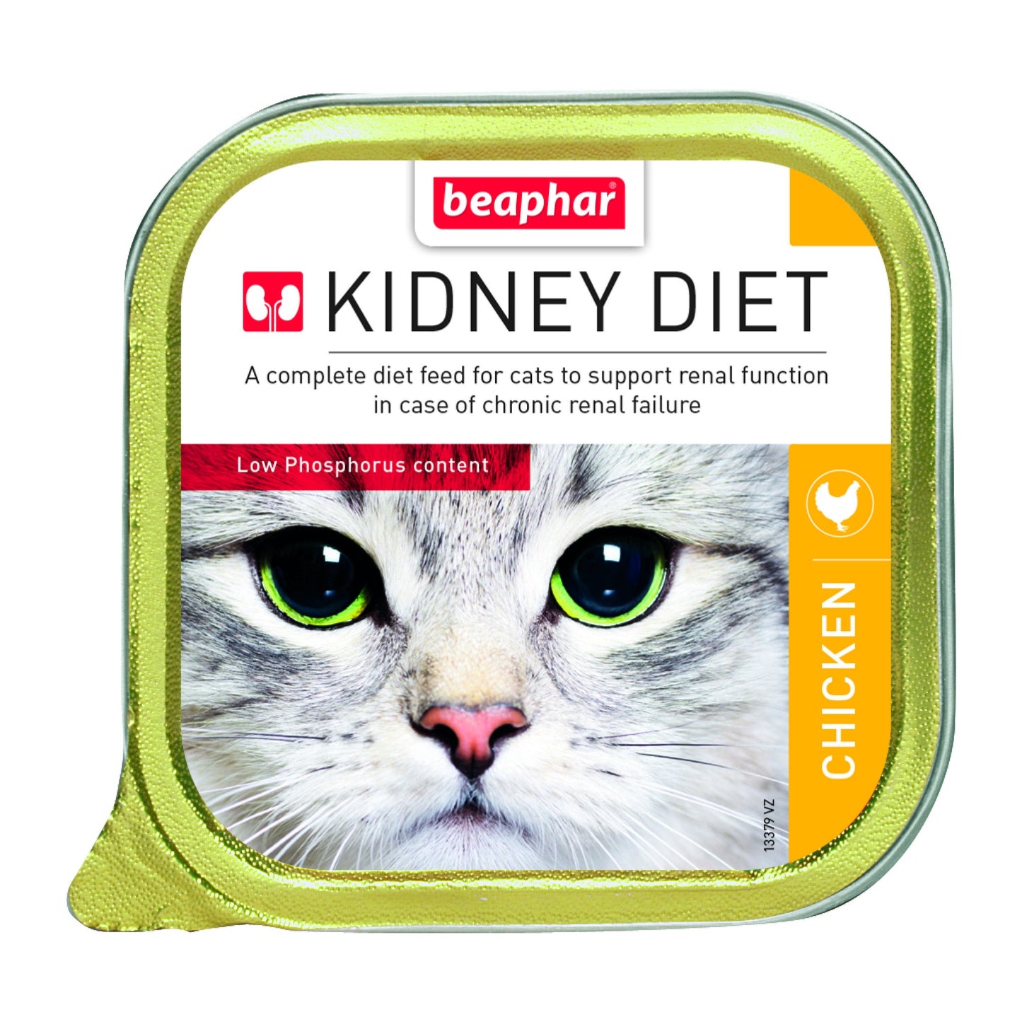 Beaphar Wet Food - Kidney/Renal Diet Chicken 16 x 100 g