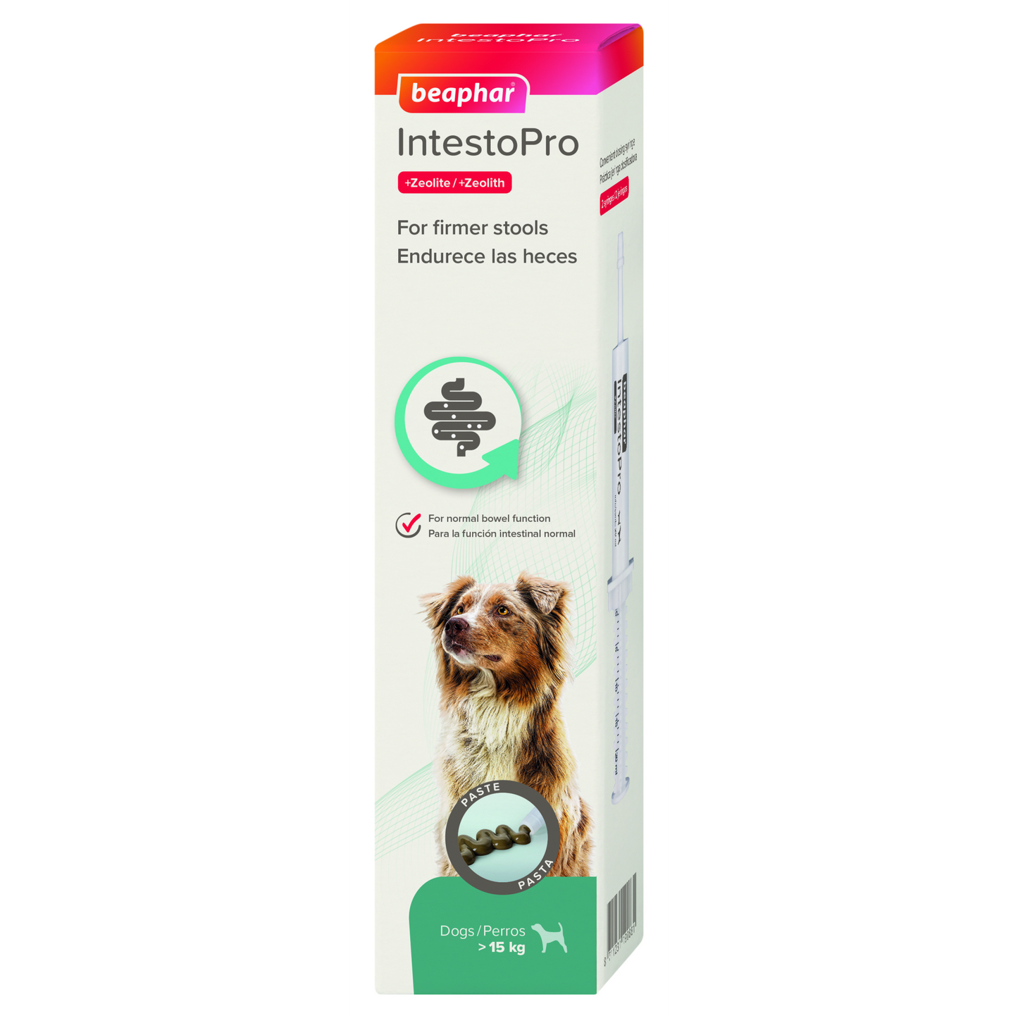 Beaphar IntestoPro Anti Diarrhea Paste Syringe Large Dog 2 x 20 ml