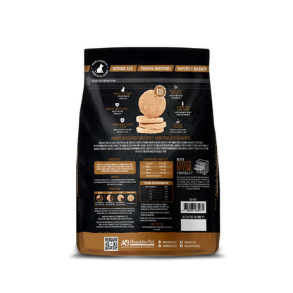 Absolute Holistic Freeze Dried Raw Turkey Patty Dry Dog Food - 360G