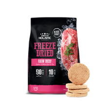 Absolute Holistic Freeze Dried Raw Beef Patty Dry Dog Food - 360G