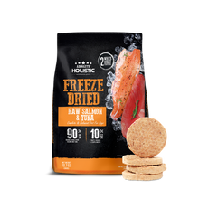 Absolute Holistic Freeze Dried Raw Salmon & Tuna Patty Dry Dog Food - 360G