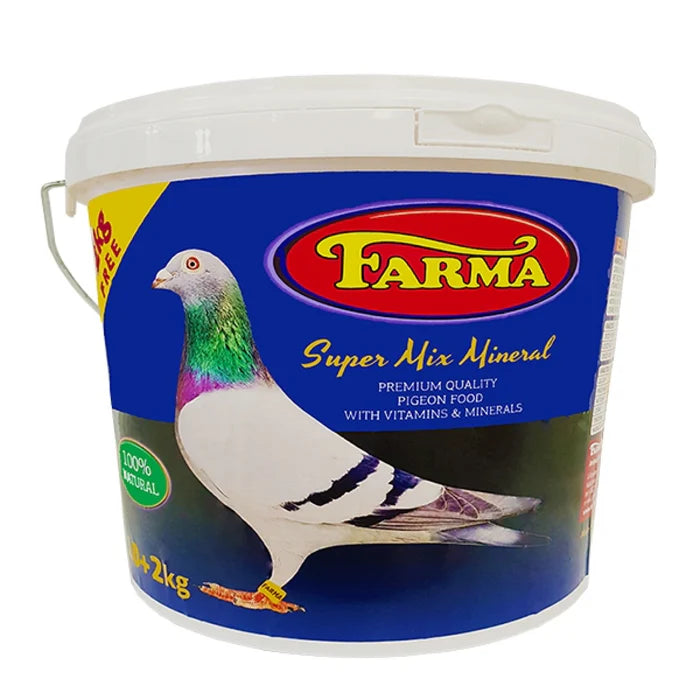 Farma Super Mix Minerals Pigeon Supplement – 10+2 kg