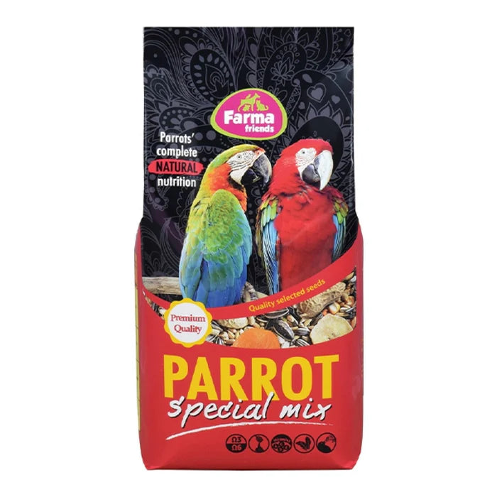 Farma Parrot Food – Complete Parrot Seed Blend 15 kg