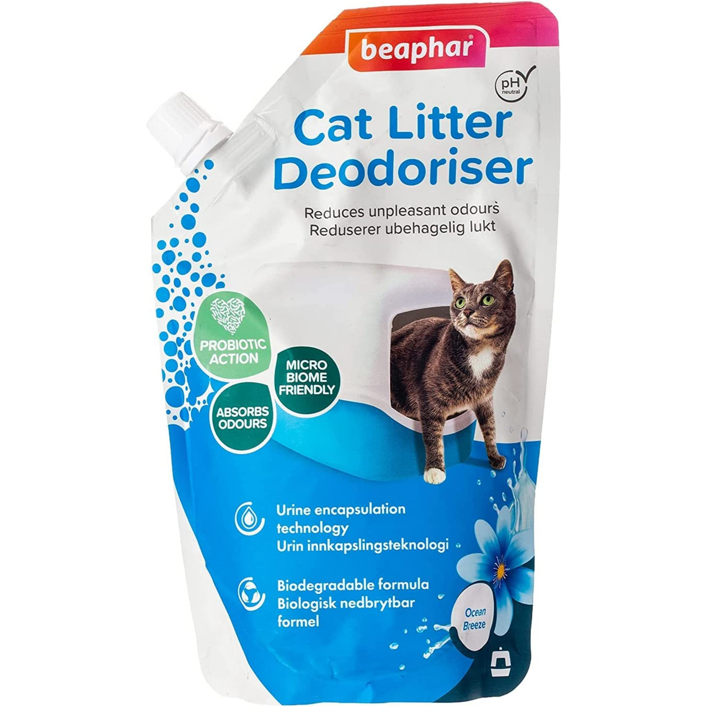 Beaphar Odour Killer Multi Fresh - Ocean Breeze 400 g