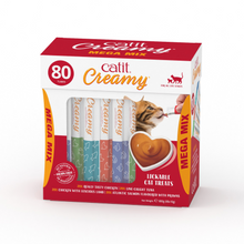 Catit Creamy Treats Mega Mix Gift Box 80 x 10 g