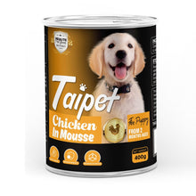Taipet Canned Wet Food Chicken in Mousse-400g (PUPPY) (Box contains 12pcs)
