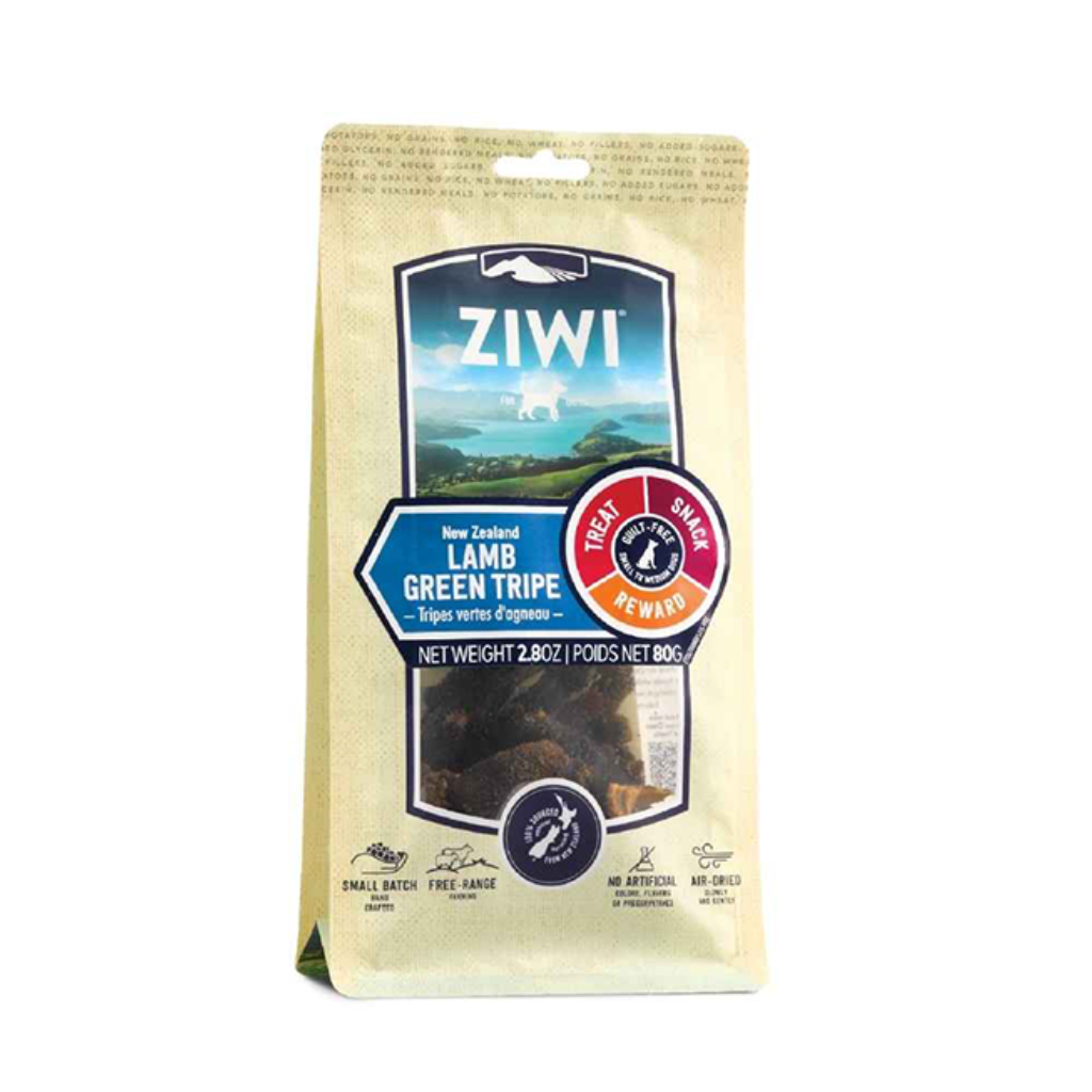 ZIWI Peak Lamb Green Tripe Dog Treats 80g